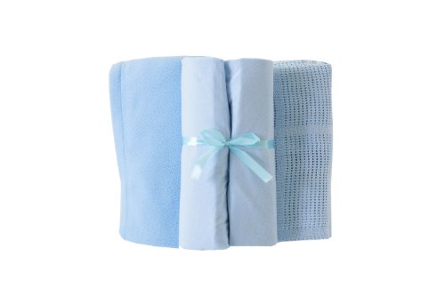 Baby Elegance Bedding Bale Cot (Blue)