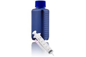 CENADO 100ml Nachfülltinte Druckertinte Refillset für HP (blau/cyan)