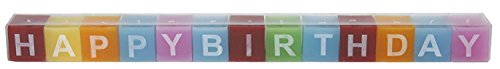 Michel Toys Candele Happy Birthday, 13 Pezzi
