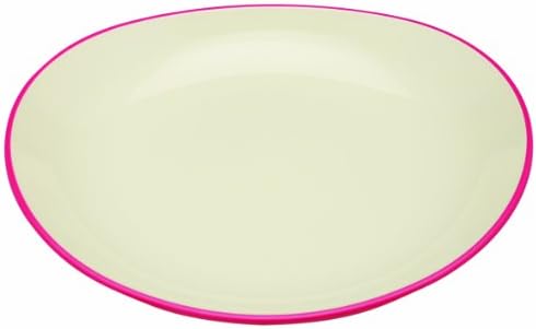 TAKENAKA Oval Pasta Plate, Hot Pink