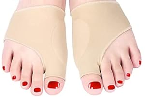 Haofy Hallux Valgus Bandage Bunion Corrector mit Gel Pad, Hallux Valgus Korrektur Zehenspreizer Socken für Groß Zehe Behandlung Hallux Valgus Socken Bunion Sleeve Schiene für Schmerzlinderung