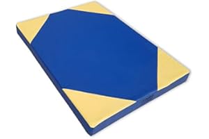 NIRO SPORTGERÄTE NiroSport - Esterilla deportiva (100 x 70 x 8 cm, para suelos blandos, para gimnasia, fitness, entrenamiento, resistente al agua)