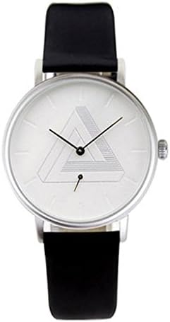 Independent second hand/Nordic simple watch/simple/thin/abstract/triangular men's/ladies watch, B