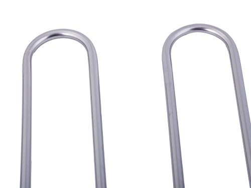 Beddingleer 2 s-Typen Edelstahl Hose Rack 5 Schichten Multi-Purpose Schrank Bügel Magic Space Saver Lagerung Rack für Kleider Handtuch Schal Hose Krawatte - 5
