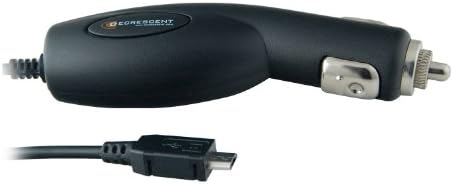 Decrescent Car Charger in Vehicle Cable Lead for Micro USB Acer Mobile Phones (See See Description for Compatible Models)