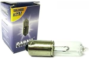 CARALL LA1276 Micro Auto Halogenlampe H21 BAY9s H21W 12V 21W Versetzte Füße X Nebelschlussleuchten