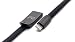Produktbild Rocco London iPhone-Ladekabel/Datenkabel, Lightning auf USB, Hochgeschwindigkeits-Datenübertragung, hochwertig (MFI), 1 m, für Apple iPhone X 8/8 Plus/7/7 Plus/6, iPad Air 2, iPad Pro und mehr, Farbe Gun Metal Gray (Grau)/Schwarz