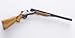 Produktbild bemalt ~ Side by Side Shotgun ~ Kühlschrank Magnet ~ ap089 m