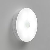 WellHise L02 2 Color Usb Rechargeable Magnet Motion Sensor Night Light, Hallway, Indoor Lighting Lamp