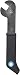 Produktbild Tacx Konusschlüssel Konusschlüssel 14 mm, Schwarz, Standardgröße, T-4505