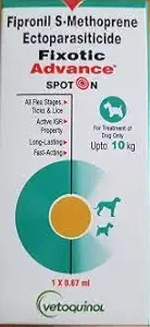 Fixotic Advance Spot On Upto 10kg. 0.67ml