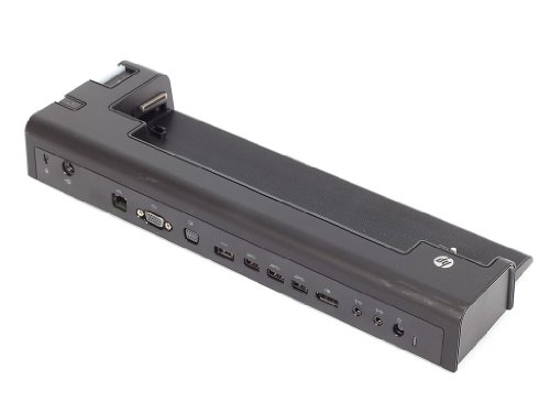 Original DIB HP 2570 Docking Station HSTNN-I16X, INPUT 18.5V/ 3.5A und 19.5V/ 3.33A, eSATA, 3x USB 3.0, Compatible Laptops: HP Compaq EliteBook 2540p, 2560p, 2570p, A-WARE - 2