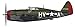 Produktbild Hobbymaster 1/48 Scale Diecast HA8453 P-47 Thunderbolt Razorback Lt Col Gabreski
