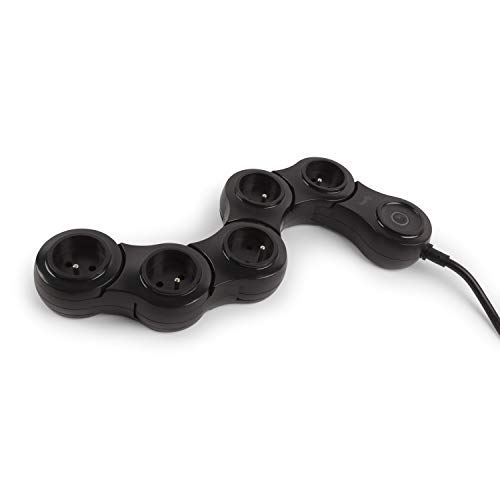 Preisvergleich Produktbild Quirky PPVP1-BKEF Pivot Power Schutzband, Schwarz