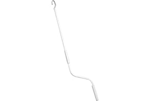 Baoblaze Awning Crank Handle Winder Stable Hand Crank Gear Hardware Canopy Fittings for Outdoor Patio Rain Canopy Accessories,White-1.2M