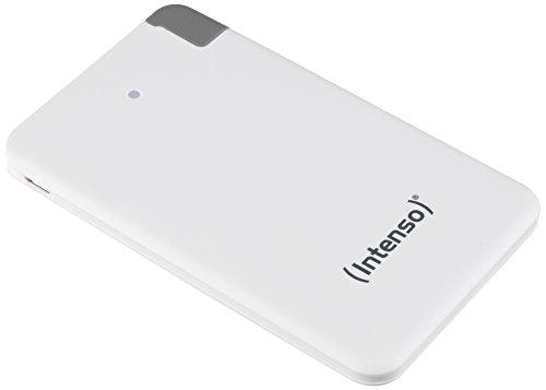 Intenso Powerbank S2500 Slim externes Ladegerät (2500mAh, für Smartphone/Tablet PC/MP3 Player/Digitalkamera) weiß