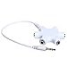 Produktbild ofoen Multi Kopfhörer-Splitter, 3,5 mm 6 Wege Kopfhörer-Adapter Kabel Stereo Audio Headset Hub Splitter für Smartphones iPad MP3/MP4 Player