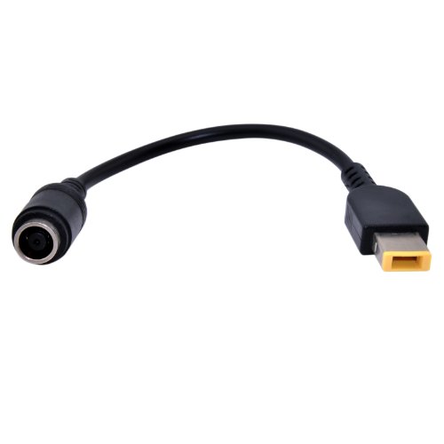 Power Converter Kabel Adapter 7,9mm Female Stecker für Lenovo ThinkPad X1 Carbon 0B47046 Laptop [Ideapad Yoga 11, 11s, 13, 2Pro, Flex 14, 15; ThinkPad Helix,x240; Kompatibel P/n 0B46994, 0C19868, 0B47046, 0B47048]