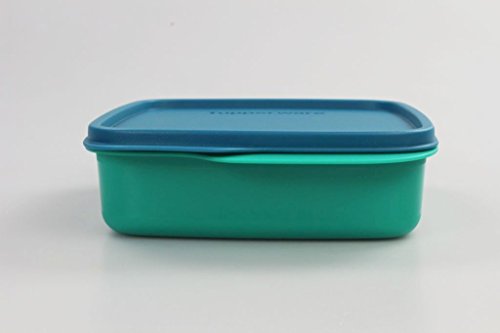 TUPPERWARE To Go Lunchbox 550 ml blau/türkis Trennwand Clevere Pause Schule 11561