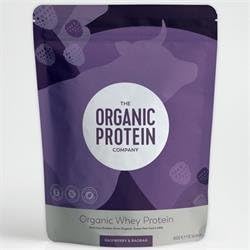 Raspberry &amp; Baobab Organic Whey Protein Powder 400G by The Organic Protein Company