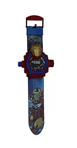 KAS Avengers Projector Watch for Kids 24 Images Digital Watch for Kids Digital Watch for Boys (Multicolor)