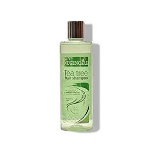 Nugencare Tea Tree Scalp Care Dandruff Removal Treatment Shampoo, Gently Cleanses Dandruff & Flakes, Enriched with Tea Tree oil, for reducing itching, irritation & dryness of scalp (Pack of 1)