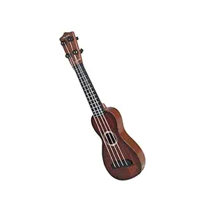 HEALLILY Small Guitar Ukulele Musical Instrument Mini Musical Toy for Kids Children Adults Beginners Educational Toys Birthday Gift Style 6