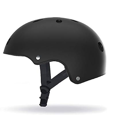 SCOOTY Casque pour Trottinette/Hoverbaord/Skate/Roller Taille Mixte Adulte, Noir, Medium
