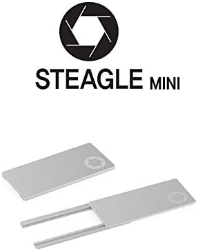 STEAGLE1.0 Mini Laptop Webcam Cover for Privacy Shield (Mini Silver)