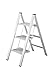 Produktbild Hasegawa Leitern sj2.0-3SI Slim Stehleiter, 3 Schritt, Silber
