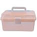 Imported Nail Art Empty Portable Makeup Brush Container Tool Storage Box Random Color RS.365.00