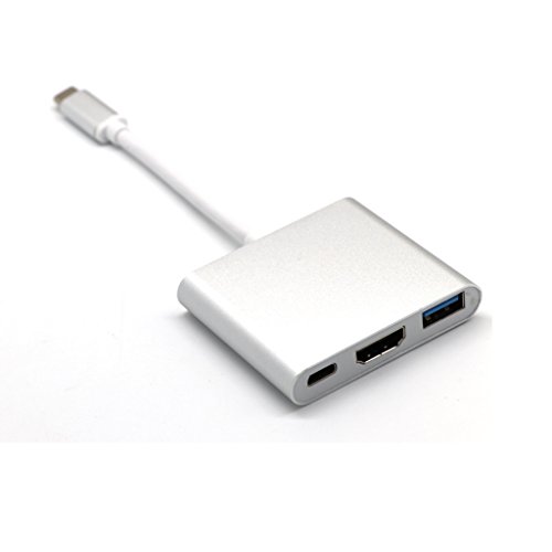 Gazechimp 3in1 USB 3.1 Typ-C zu USB 3.0 / 4K HDMI / Typ-C Female HUB Adapter - 2