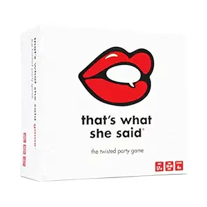 That 27s What She Said Game Thats What She Said Game - The Party Game of Twisted Innuendos