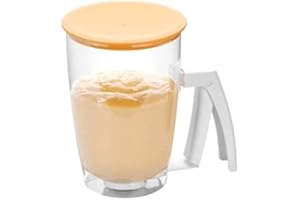 Tescoma 630342 Delicia Dispenser per Pastella, Plastica, 1 Litro, Multicolore