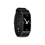 Smart Armband GPS Smart Fitness Tracker Monitor Erinnerung Uhren Blutdruck Wasserdichte Armbänder für Android ISO - schwarz