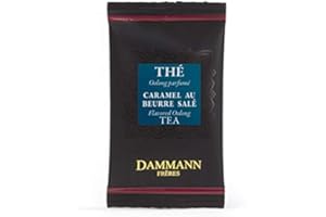 Pasticceria Passerini dal 1919 Dammann Oolong Caramel au Beurre salé - tè Oolong, Petali di Fiori ed Aroma di Caramello al Burro salato, 24 filtri, Dammann Frères