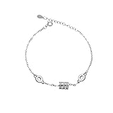 Behandlungsprozess: Diamant HAOHAO S925 Sterling Besteck Kleine Taille Armband Korean INS Distaff Modelle Schmuck Freundinnen Modeschmuck