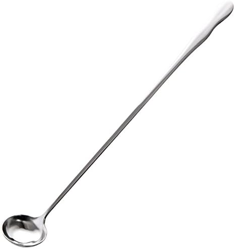 Lengthen Stainless Steel Mixing Spoon Coffee Spoon Seasoning Spoon 3 Pack