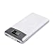 Produktbild Energien-Bank, Ultra-dünne schnelle Aufladung drahtlose bewegliche Energie 10000 MAh-drahtloser Aufladungs-Schatz-tragbares Ladegerät (Color : White)
