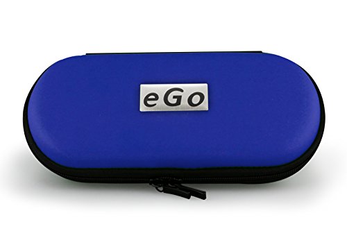 Aufbewahrungs-Etui Ego f  r E-Zigaretten und E-Shishas ideal als Tasche H  lle Bag Case zum Schutz oder f  r Liquids und Zubeh  r Blau
