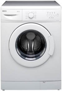 Beko WM5100W washing machine, 1000 rpm, 5kg wash load, AAC performance, white