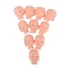 Produktbild Baoblaze 10 Stücke Vinyl Baby Puppe Kopf Sculp Modell mit Make Up Körperteile Für Puppe DIY Herstellung - G