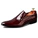 Produktbild Herrenschuhe, Business Dress Shoes, Men Slip On Flat Loafers, British Pointed Oxford Men ' S Shoes for Wedding & Party,B,46