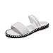 Produktbild friendGG Damen Weaving Flache Sandalen Sommerschuhe Mode Freizeit Strand Feste Schuhe