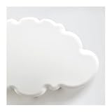 IKEA Dekolampe „Drömsyn“ Wand-Leuchte in Wolkenform – 31 x 21 cm – weiß – weiches Stimmungslicht - 2