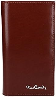 Wallet man vertical PIERRE CARDIN brown in leather portacredit cards VA2129