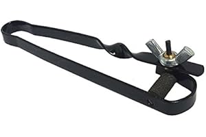 BARIC n.n Gasanzünder Bügelanzünder Autogen Propan Anzünder Zündstein - Schwarz, Messing, Modern, 20 mm