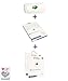 The Little Green Sheep Organic Crib Bedding Set (To fit Chicco Next2Me)