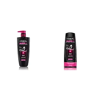 LOreal Paris Fall Resist 3X Anti-Hairfall Shampoo, 640ml (With 10% Extra) And LOreal Paris Fall Resist 3X Anti-Hairfall Conditioner, 175ml (With 10% Extra)