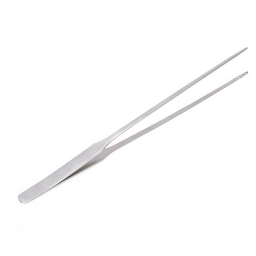 TOOGOO(R) Rostfrei Stahl Aquarium leben Anlage gerade Pinzette - 5